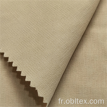 Linon d&#39;imitation en polyester OBL22-C-065 pour robe